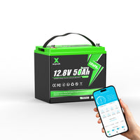 XSVPVOLT 12V 50Ah LiFePO4 Battery with Bluetooth – Ideal for  fishing& Camping